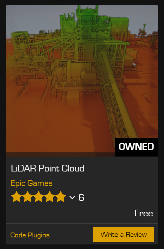 LiDAR Point Cloud Plugin